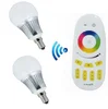 AC86-265V 2.4G Wireless Color Dimmable e14 LED Bulbs Milight E14 5W LED Bulbs RGBWW RGBCW + 1PC Touch Sensor Remote Controller