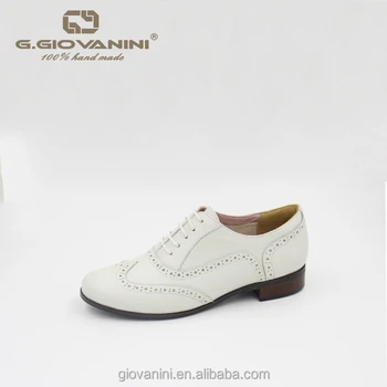 white business shoes