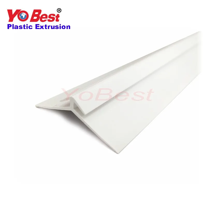 Plastic Tile Trim 135 Degree Corner Pvc Profile Outside Corner Trim