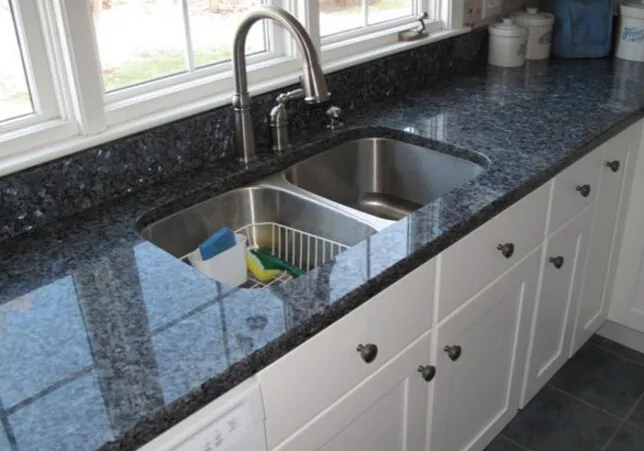 Luxury Emerald Pearl Granite With White Cabinets Top Buy Blue Granite   HTB1jsMnKpXXXXaZXFXXq6xXFXXXl 