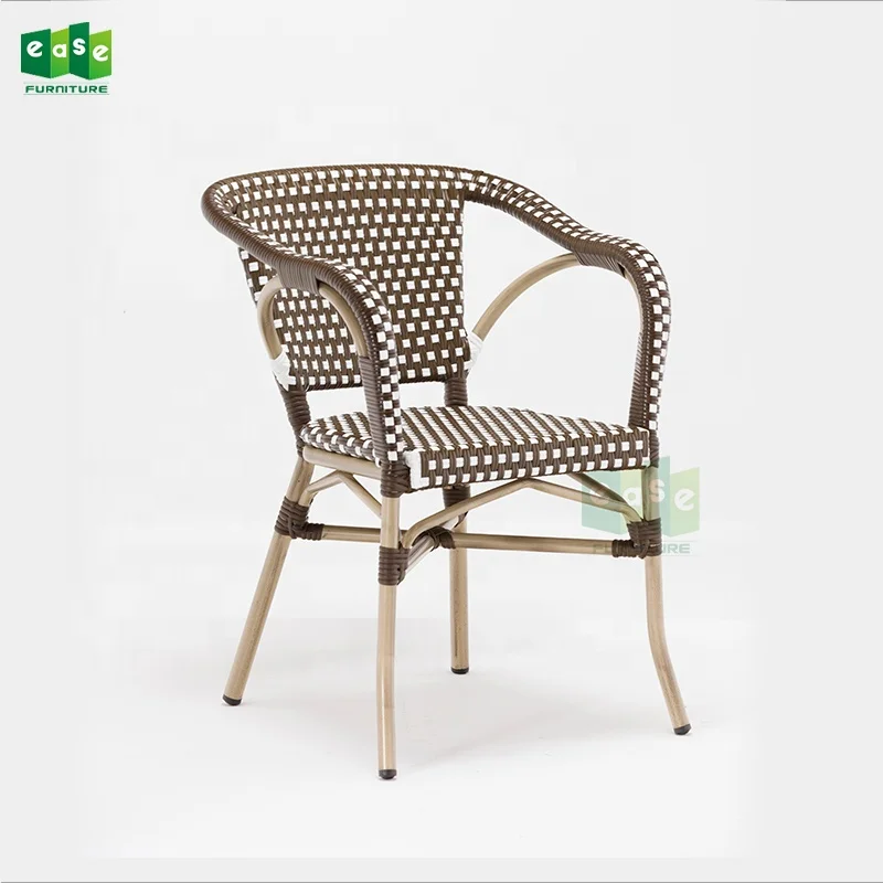 China Manufacturer Rattan French Bistro Chair With Arms (e1040) Buy