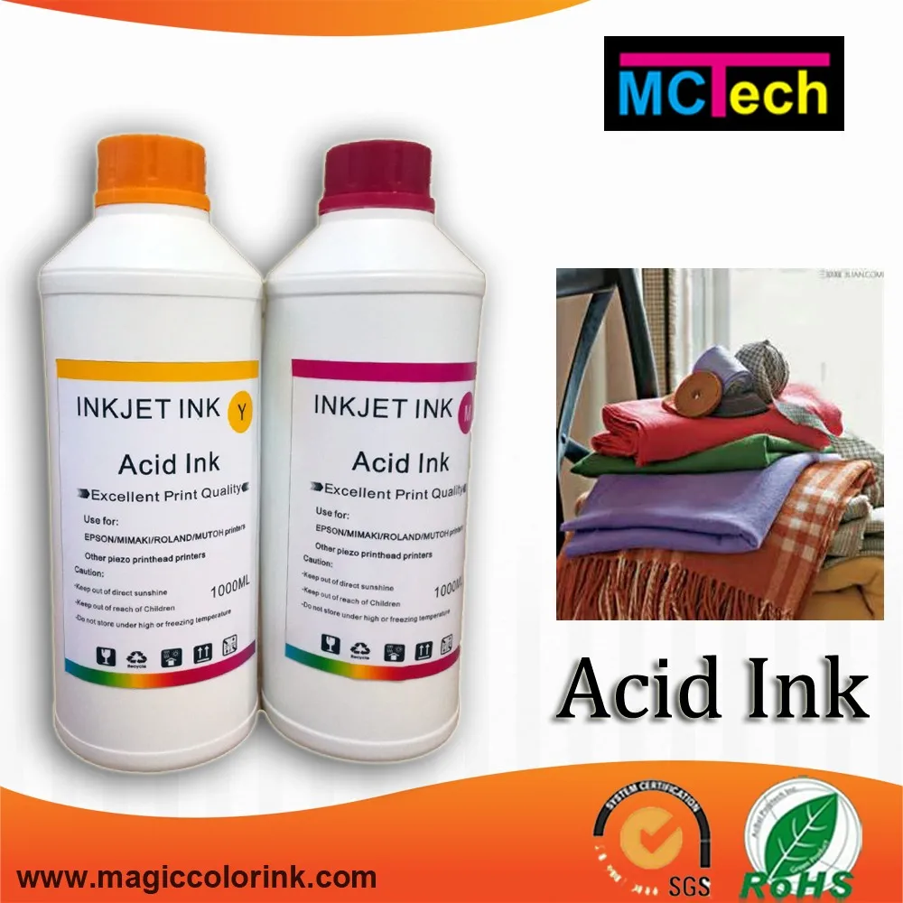 digital textile printing acid dye ink for mutoh