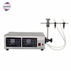 good quality manual liquid filling machine/two heads filing machinery with magnetic drive pump