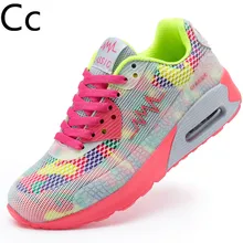 Cc New 2015 Fashion Sneaker Women Trainers Breathable Sport Shoes Woman Casual Women Sneaker Shoes Zapatillas Mujer