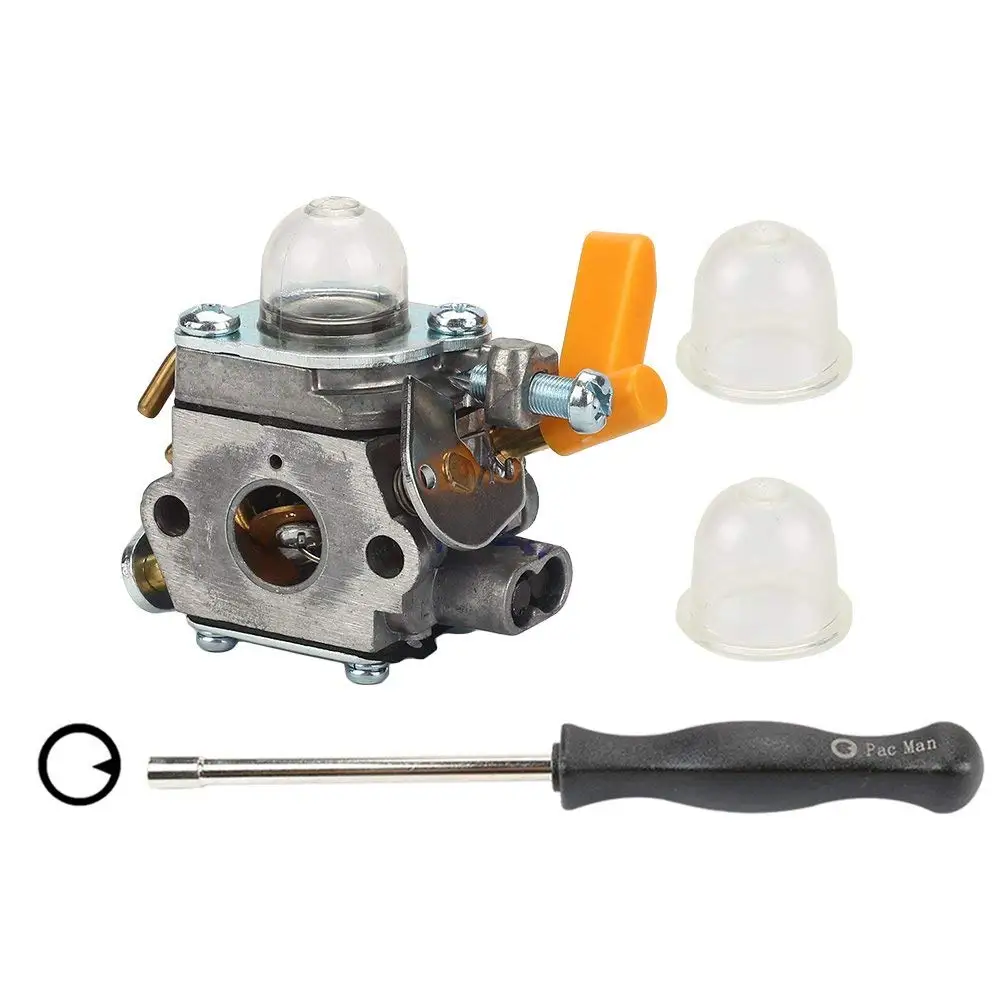 Hilom C1U-H60 Carburetor with Adjusting tool for Ryobi Homelite 30CC 26CC 25CC Trimmer Craftsman Blower Brush Cutter Replace 308054013 308054012 308054004 308054008