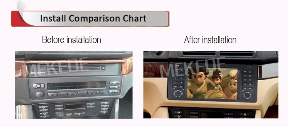 Discount Free shipping! Original UI Car dvd multimedia player radio For BMW E39 X5 E53 M5 With GPS Navi RDS USB SD FM BT Canbus E39 X5 M5 6