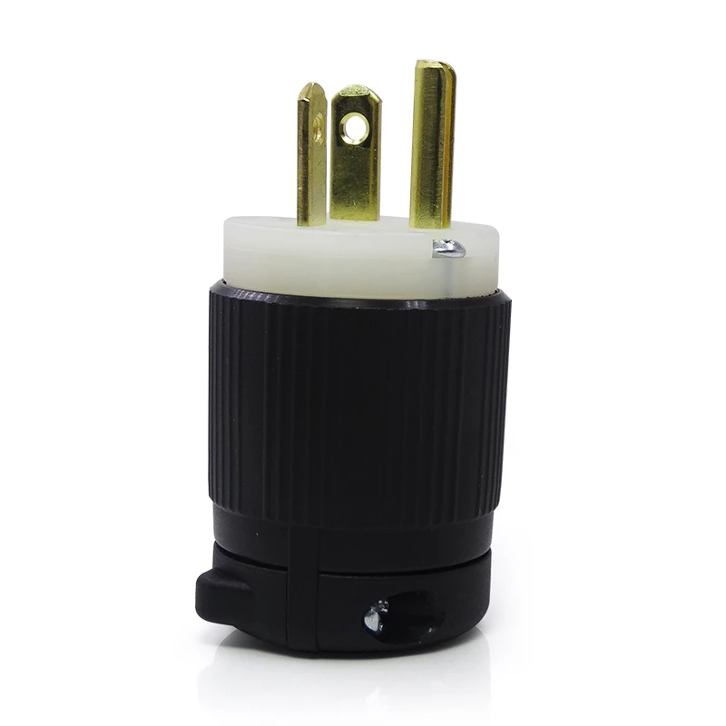 20a 250 v,2 极 3 线 nema b620p 美国直刀片标准插头