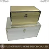 China wholesale custom OEM new handmade wooden home storage trunks and decorative chests