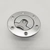 Aluminum Billet oil Tank Cap/cover Flush Mount 6 bolt Opening ID 35.5mm cnc custom
