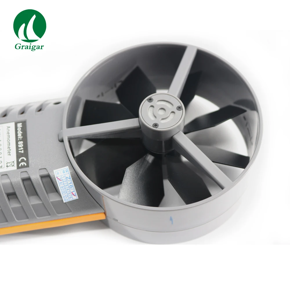 AZ 8917 10cm Vane TEMP.&RH% Anemometer,Handheld Anemometer New product Price