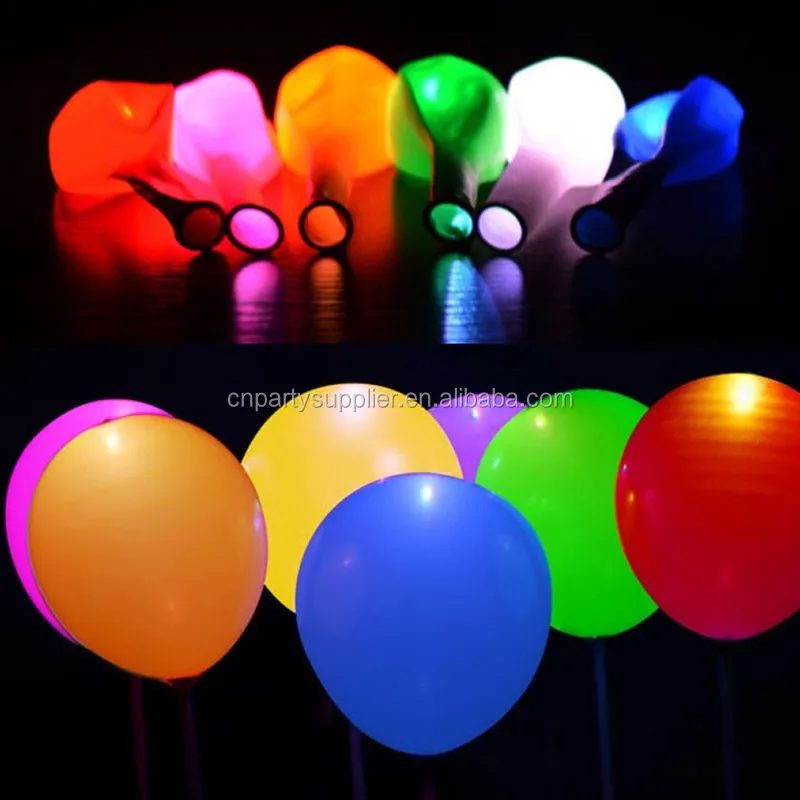 LED Light Up Glow Balloons with Logo 