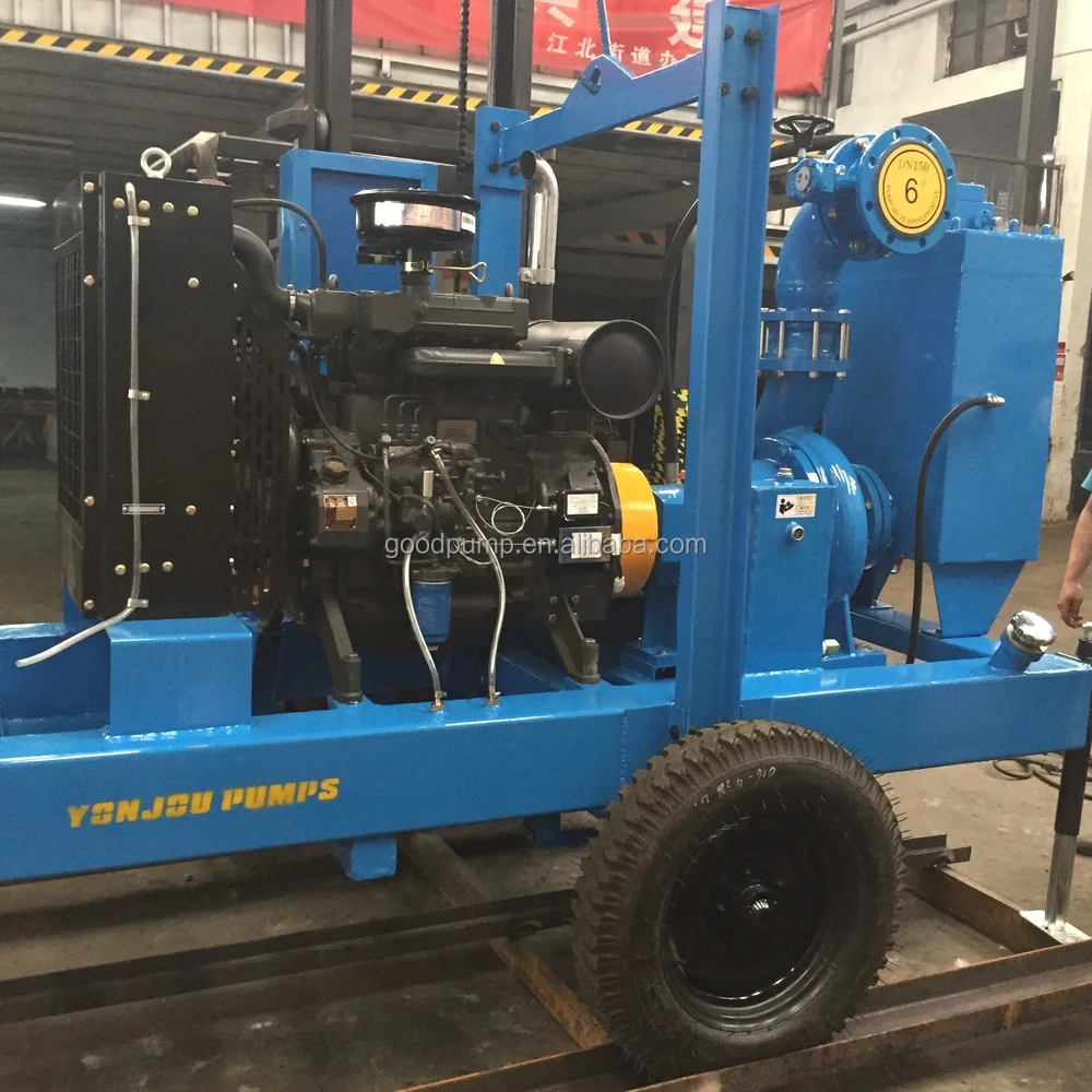 Vacuum Assist Selfpriming Diesel Water Pump With 9.5m Suction Lift,High Lift Water Pump