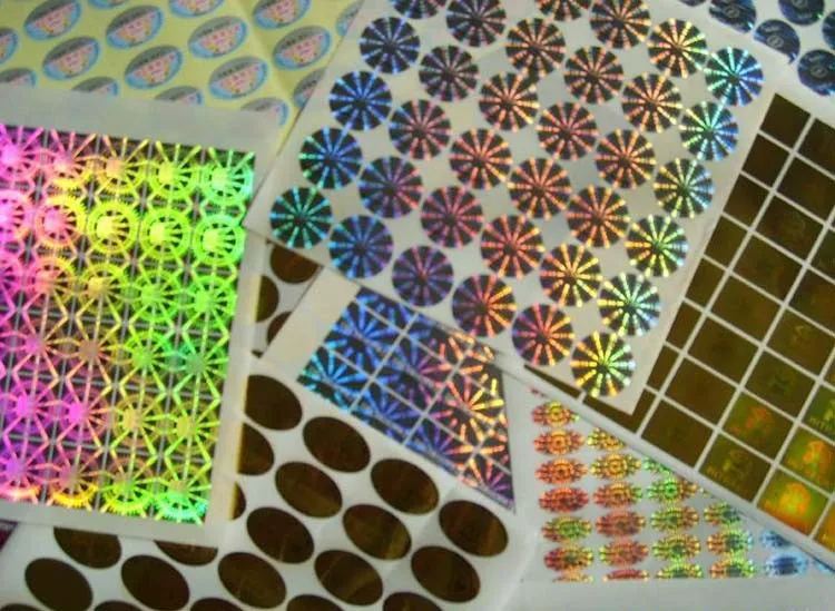 Manufacturers supply latest, complete holographic stickers