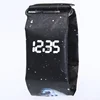 2018 new design digital LED waterproof tyvek paper watch/tyvek e-paper personalized led wrist watch