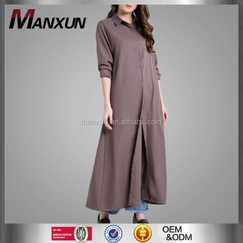 shirt abaya dress