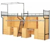 L.Doctor Brand bunk bed with desk and wardrobe