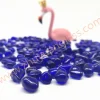 free sample glass beads without hole cobalt blue irregular colored glass beads aggregates
