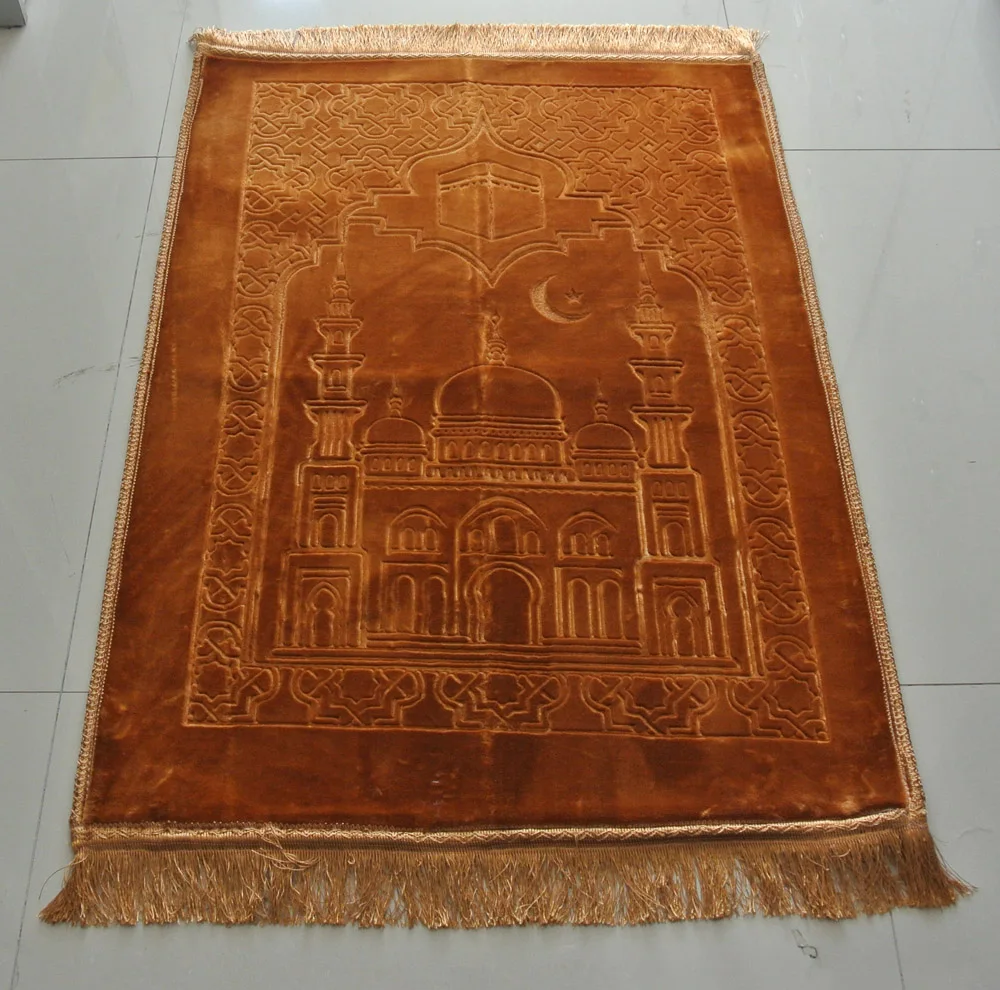 Hot Selling Prayer Mats With Embossing Buy High Quality Velvet Carpet For Mosque,Embossed