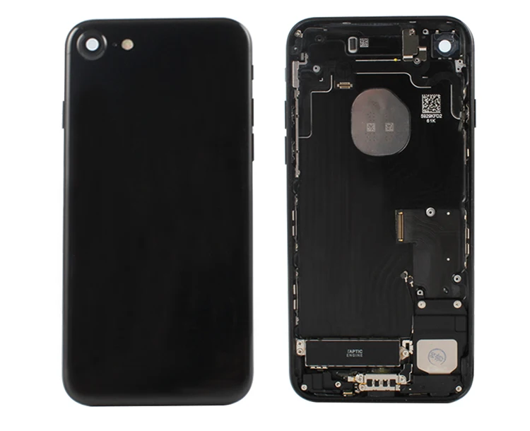 china wholesale replacement back housing for iphone 7 rear housing white