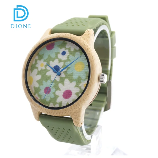 light green silicone bands import perfect japan movement watch