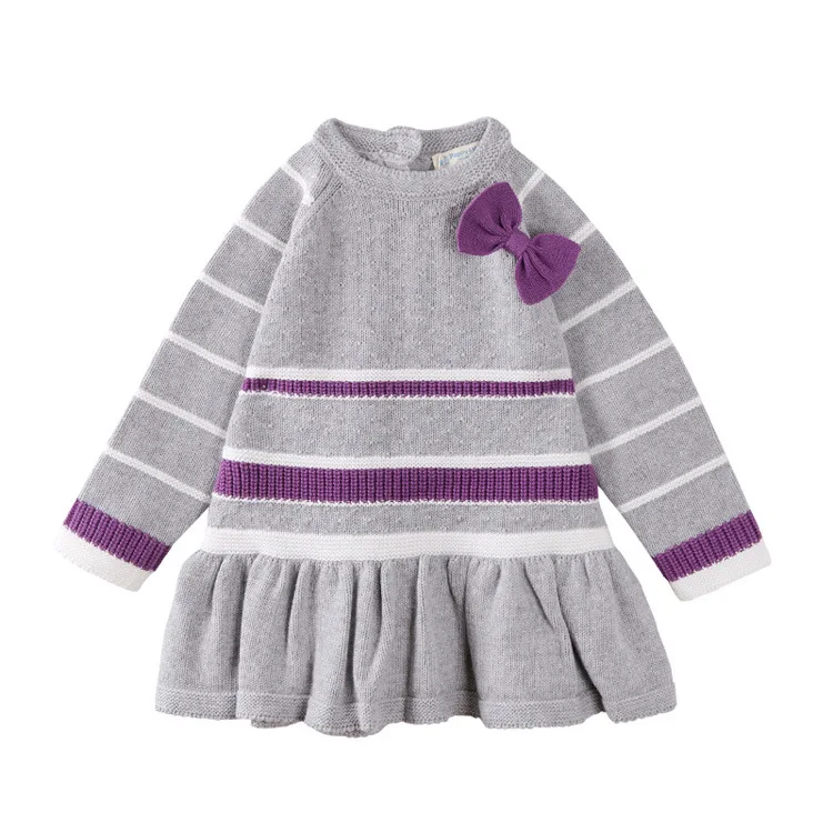 Bs817 Ulrich 100 Cotton Knitted Cute Custom Baby Sweater Dress Buy