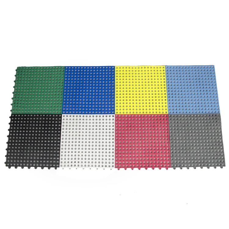 Anti Slip Interlocking Tile Interlocking Floor Tiles/8x8 Floor Tiles Mould Resistant Shower Mat