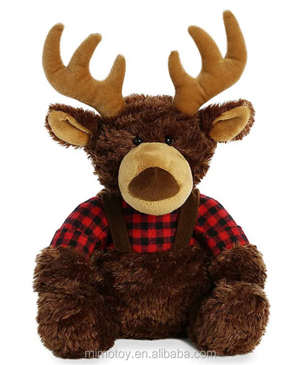 Christmas St￭ Animal, Reindeer Cow Plush My First Christmas...