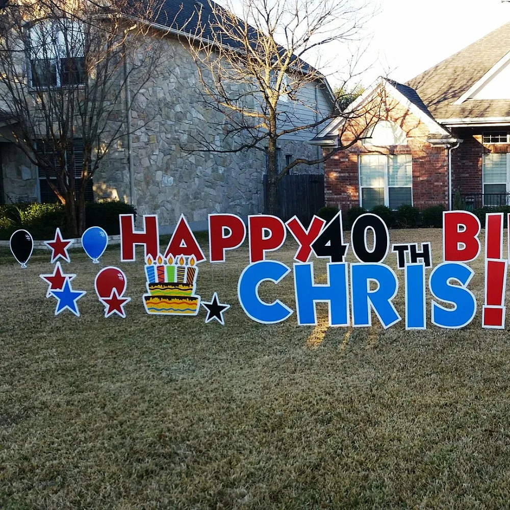 Outdoor Pp Corrugated Plastic Coroplast Letter Yard Sign Buy Outdoor