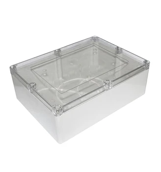 320*240*110mm De282 Clear Plastic Enclosure With Clear/transparent Lid ...