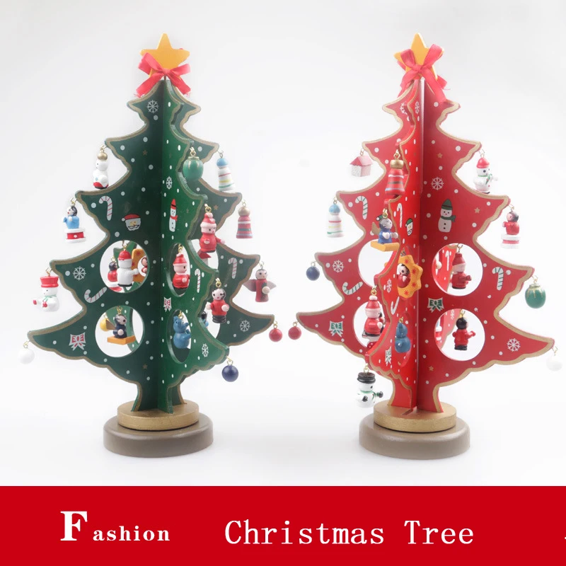 Bulk Promotion Mini Artificial Wood Christmas Tree High Quality