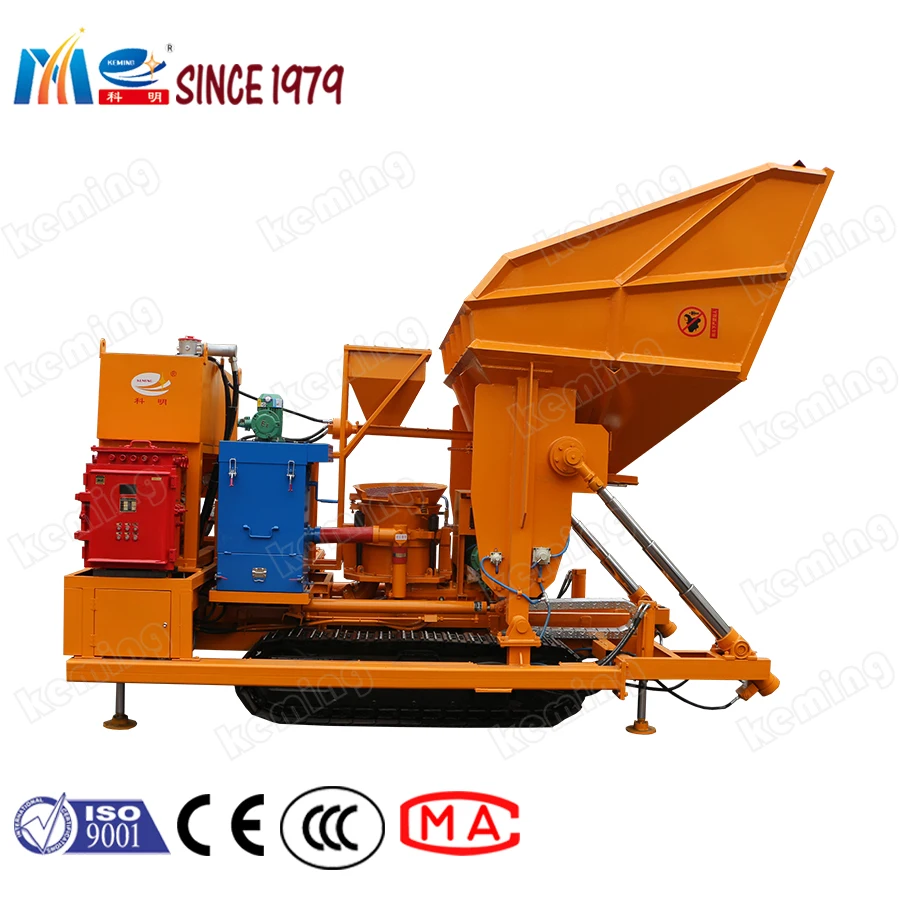 KZL shotcrete machine 7
