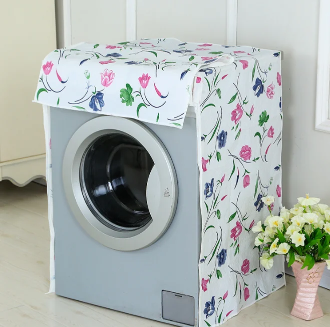 Waterproof Cover Dustproof Peva Washing Machine Cover With Various