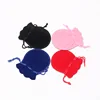 Hot New Fashion Custom Pouch Velvet Bag Drawstring Pouch Jewelry Packing Bags Wedding/Christmas Gift Bag