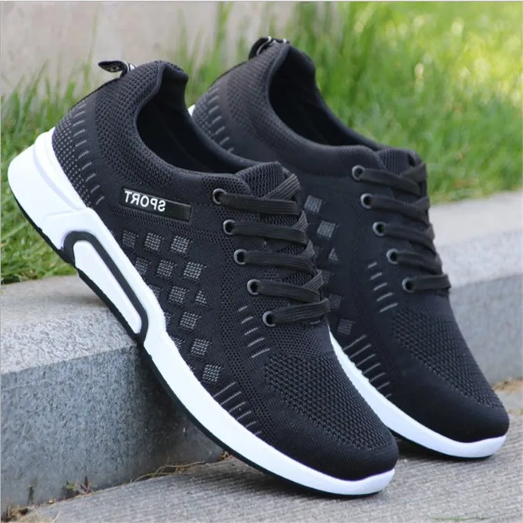 Wholesale Breathable Comfortable Men's Lace-up Sports Shoes Sneakers ...