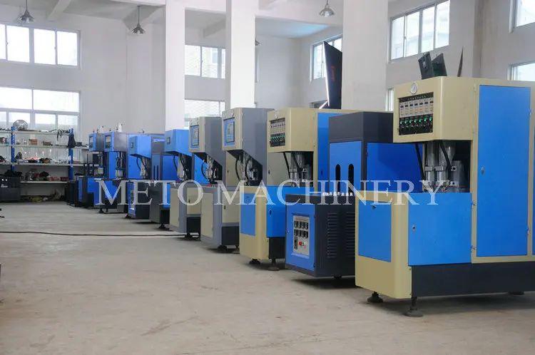 Taizhou Huangyan 2 cavities Semi-Automatic PET Bottle Machine / Blowing Machine / Blower