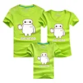 PSEEWE New Fashion Family Matching Clothes T Shirt 9 Colors Summer Matching Fother Father Baby Family