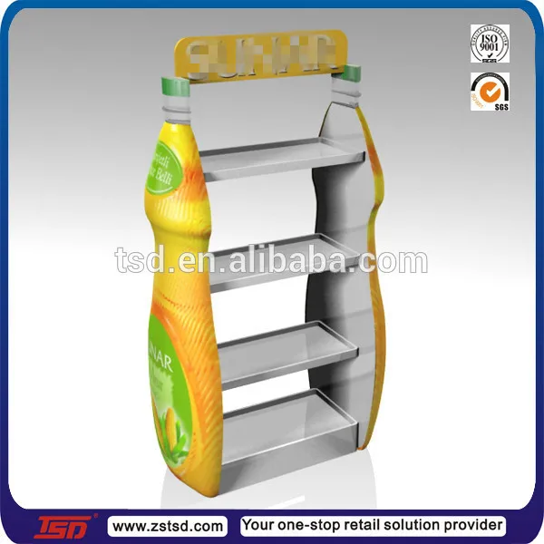 metal drink display