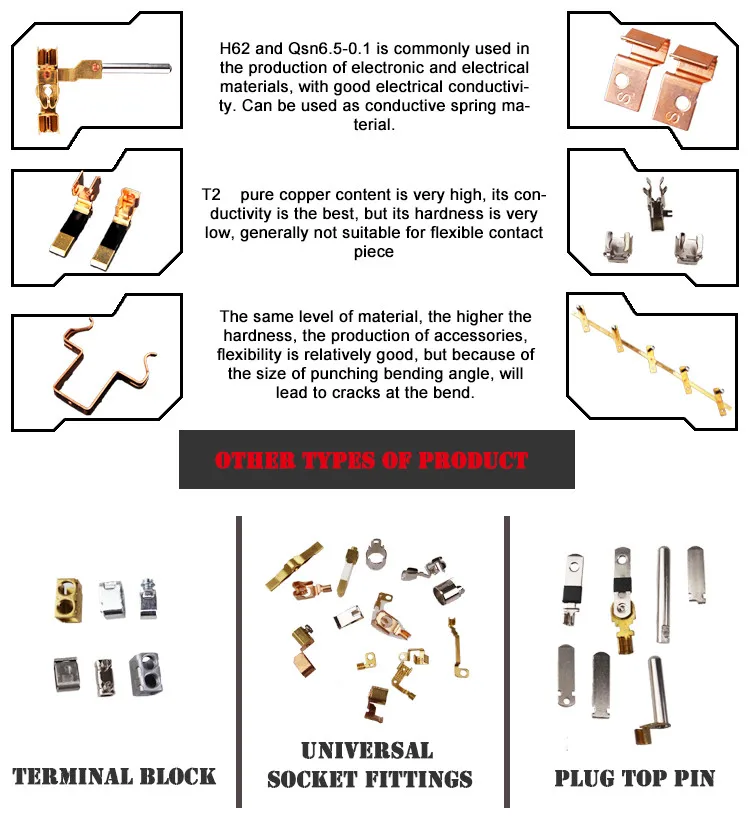 Custom Electrical Meter Socket Outlet Metal Parts Terminals - Buy ...