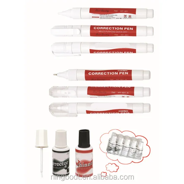 Quick Dry Liquid Correction Pens With Europe Quality Certification