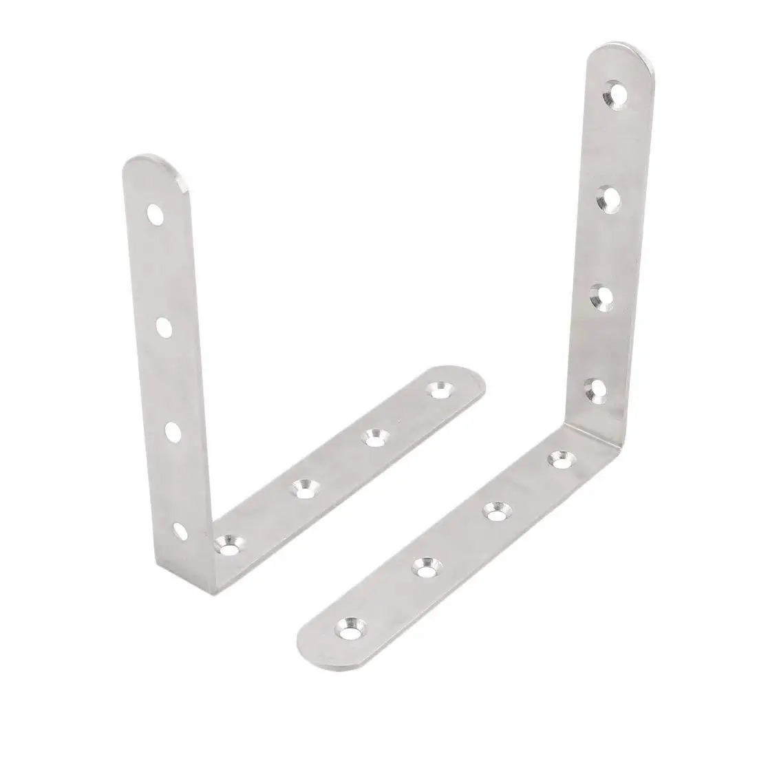 90mmx90mm L Shape Stainless Steel Shelf Corner Brace Right Angle Bracket