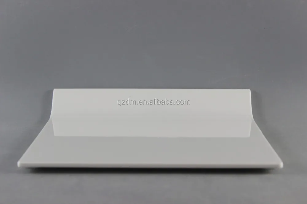 White Melamine Dessert Plate,Square Melamine Sushi Plate