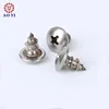Customized alloy steel cross recessed round head special thread screw
