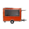 International mobile kitchen food cart / fast food trailer /food van on sale