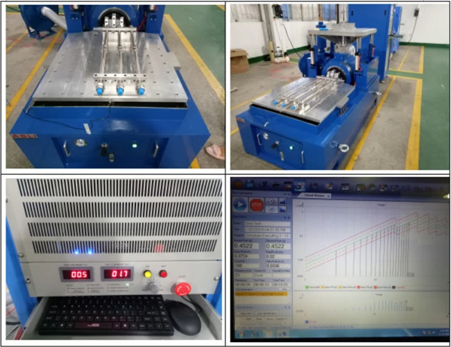 Lab Equipment High Frequency Vibrating Tester With Magnesium Alloy Table
