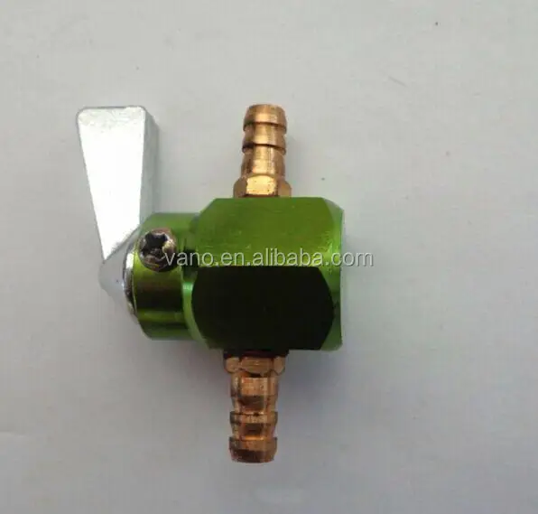 High Performance metal Connector 6mm Motorcycle Fuel Cock Petcock