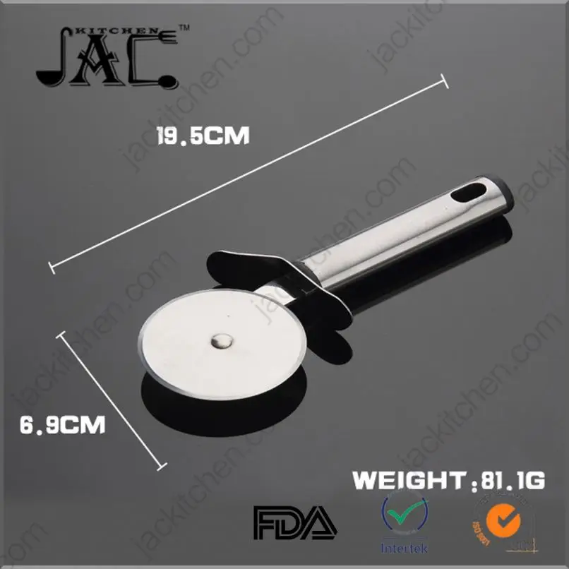 Hot Selling 2017 Amazon Stainless Steel Stainless Steel Pizza Cutter Pizza