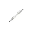 Simple but elegant design 227mm length 6 ring fastener clip file folder ring binder
