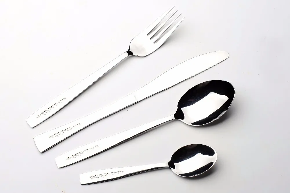 Hot sale ! Tableware bulk tableware knife spoon fork