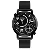 Wholesale Skmei 9168 New Fashion Design Japan Movement 304 Stainless Steel Band Quartz Men Wristwatch