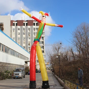 Custom Make Colorful Inflatable Clown Cartoon Air Sky Dancer Custom Make Colorful Inflatable Clown Cartoon Air Sky Dancer